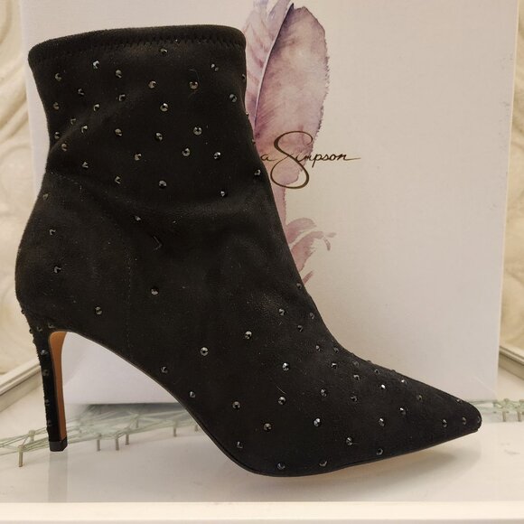 Jessica Simpson "Semaja2" Stiletto Heeled Booties. NIB. Size 8.5 - Picture 1 of 11